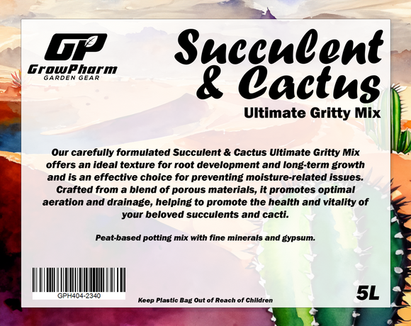 GrowPharm - Succulent & Cactus Ultimate Gritty Mix