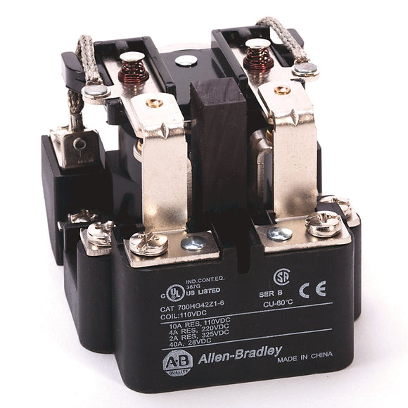 120V Heavy Duty Relay - 700 Bulletin Type H - IncrediGrow,  Fittings & Connectors