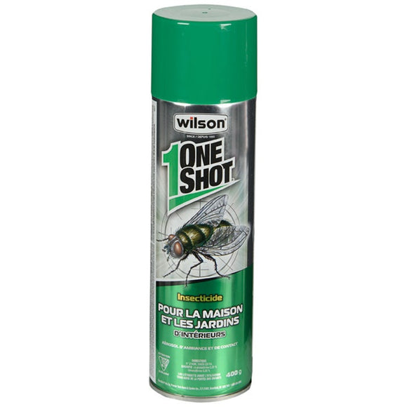 Wilson - One Shot - House & Garden Insect Killer (Dark Green Can) - IncrediGrow,  Control Products & Foilar Sprays