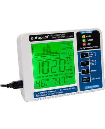 AutoPilot CO2 Monitor - IncrediGrow,  Controllers, Timers & CO2 Equipment