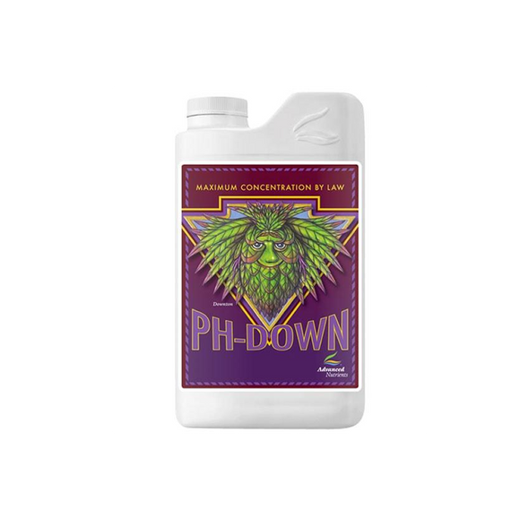 Advanced Nutrients - pH Down - IncrediGrow, spagnum moss Advanced Nutrients