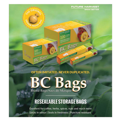 BC Bags - IncrediGrow, bags, storage, zip-zag, ziplock, zippable, zoompack Tools, Accessories & Books