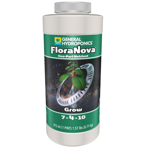 General Hydroponics -  FloraNova Grow - IncrediGrow, bloom, flora, gen h, General Hydroponics, GH, nova, SPRING2021 General Hydroponics