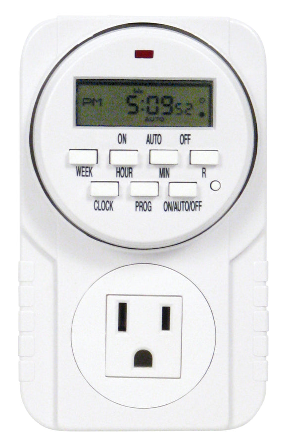 Titan Controls® - Apollo® 7 - One Outlet Digital Timer - IncrediGrow,  Controllers, Timers & CO2 Equipment