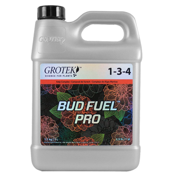 Grotek - Bud Fuel 1-3-4, Grotek Supplements, IncrediGrow, IncrediGrow - Grow, Cannabis, Microgreens, Fertilizer, Calgary, Airdrie, Quickgrow, Amazing, Ecolighting, 