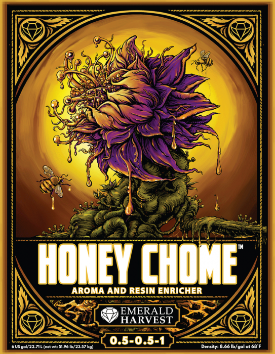 Emerald Harvest - Honey Chome - IncrediGrow, beginner, Emerald Harvest, Fertilizer, Nutrients, organic Emerald Harvest