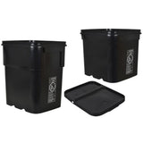 EZ Stor™ Container/Lids and Buckets - IncrediGrow, bucket Container & Saucers