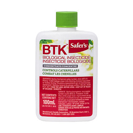 Safer's - BTK Biological Insecticide - IncrediGrow,  Control Products & Foilar Sprays